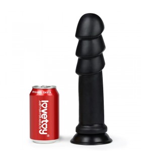 Dildo King Sized Anal Ripples 11.25 Negro