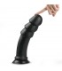 Dildo King Sized Anal Ripples 11.25 Negro