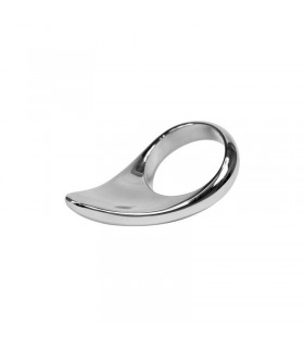 Anillo Pene Lágrima Acero Inox 45mm