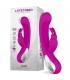 Luam Vibrador con Conejito USB Silicona