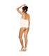 Prima Neve Shortama Set Top y Shorts Blanco