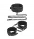 Set de Collar y Esposas para Muñecas Cuero Vegano