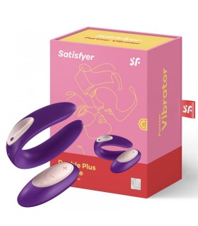 Satisfyer Plus con Control Remoto Color Púrpura Versión 2020