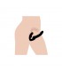 Revolver Dildo Doble Punto G Negro