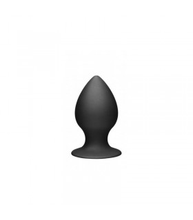 Plug Anal Grande Silicona Negro