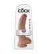 King Cock Pene con Testículos de 9 - Bronceado
