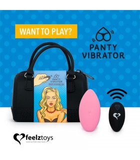 Panty Estimulador de Braguita con Control Remoto Rosa