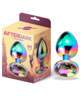 Space Journey Plug Anal Multicolor con Joya Talla M