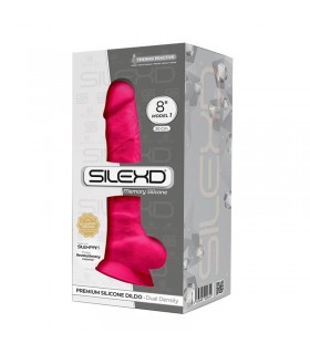 Dildo Dual Density Model 1 (8) Rosa