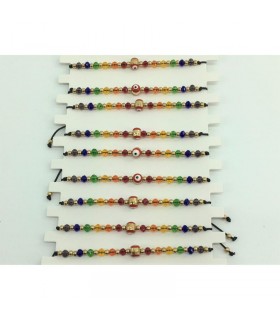 Pulsera Pequeña Ojo Turco Bandera LGBT+