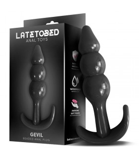 GEVIL PLUG ANAL ANCLA NEGRO