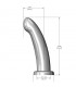 Herspot Dildo Golden Rose Talla Grande