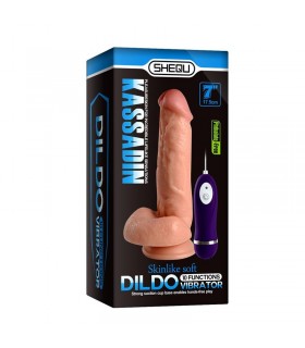 Vibrador Realista Control Remoto Kassadin 17.5 cm