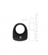 Anillo para Pene con Vibración  Silicona - Negro