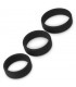 Pack de 3 Anillos para el Pene Power Ring Negro