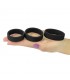 Pack de 3 Anillos para el Pene Power Ring Negro