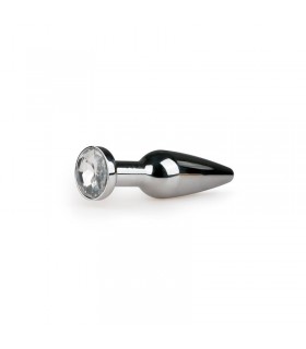 Plug de Aluminio No. 9 - Plata / Transparente