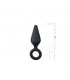 Plug de Silicona Negro - Grande