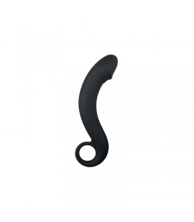 Dildo Negro Silicona - Próstata