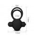 Anillo Vibrador Doble Power Clit Duo Negro