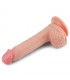 Dildo Nature 8.5 Silicona Líquida Natural