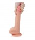Dildo Nature 8.5 Silicona Líquida Natural