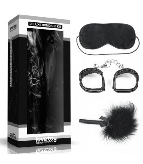 Kit Bondage Deluxe Negro