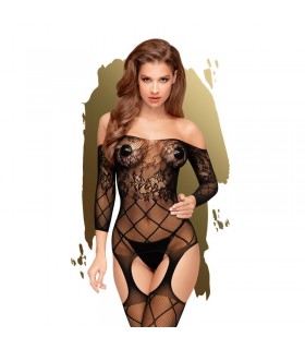 Bodystocking Top-Notch Negro