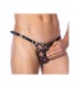 Tanga con Entrepierna de Anillos Ajustable