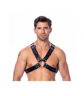 Arnés Ajustable de Cuero con Hebillas