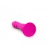 Plug Anal Silicona con Ventosa Rosa