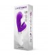 Sliper Vibrador Conejito Silicona Púrpura