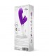 Sliper Vibrador Conejito Silicona Púrpura