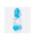 Anillo Vibrador Doble ColorPop Big O 2 Azul