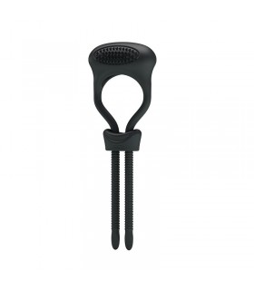 Pretty Love Anillo Vibrador Curitis Color Negro