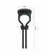 Pretty Love Anillo Vibrador Curitis Color Negro