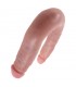 King Cock Pene Doble Penetración Pequeño 5 - Color Natural