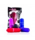 Bala de Tacto Suave 3 Velocidades + Función Pulsación Negro