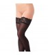 Rimba Amorable Medias Color Semi Transparentes Color Negro T