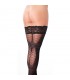 Rimba Amorable Medias Color Semi Transparentes Color Negro T