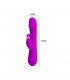 Pretty Love Vibrador Robert Color Púrpura