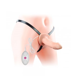 Arnés Unisex Pene Hueco con Vibración