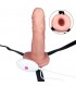 Arnés Unisex Pene Hueco con Vibración