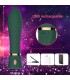 Edan Estimulador Punta Sedosa Silicona Líquida USB Verde Bot