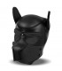 Hound Máscara de Perro Neopreno Hocico Extraíble Negro Talla