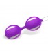 Misha Bola de Kegel Doble Silicona Púrpura