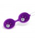 Misha Bola de Kegel Doble Silicona Púrpura