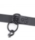Collar con Correa Negro