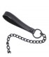 Collar con Correa Negro