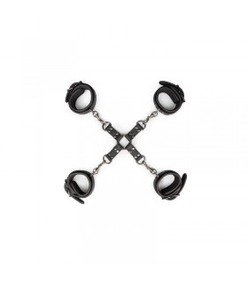 Ligaduras Hogtie Negro